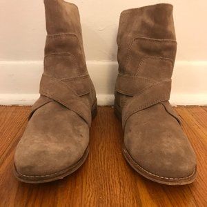 Splendid Tan Suede Boots 8.5